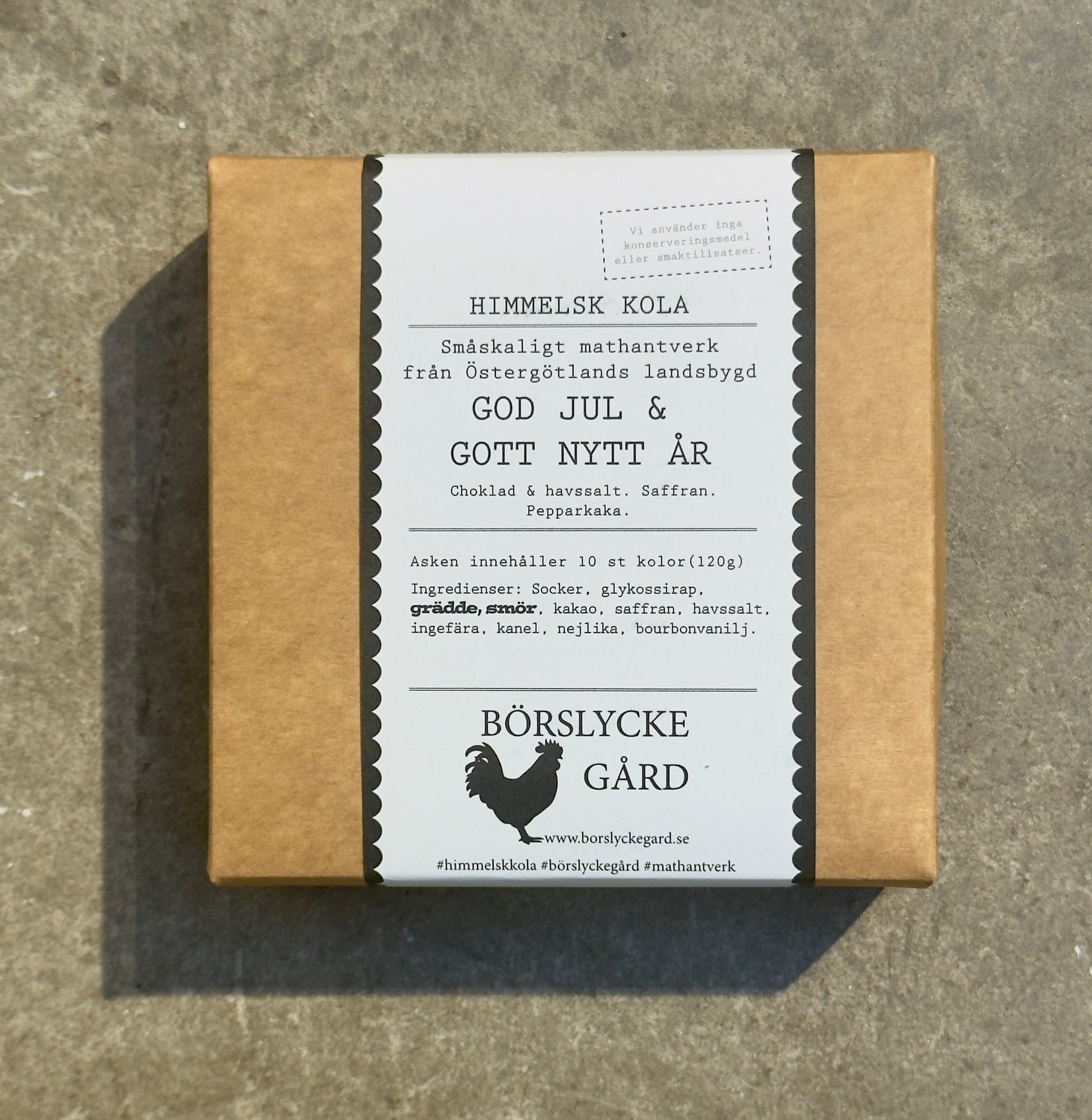 Himmelsk kola - God Jul & Gott Nytt År