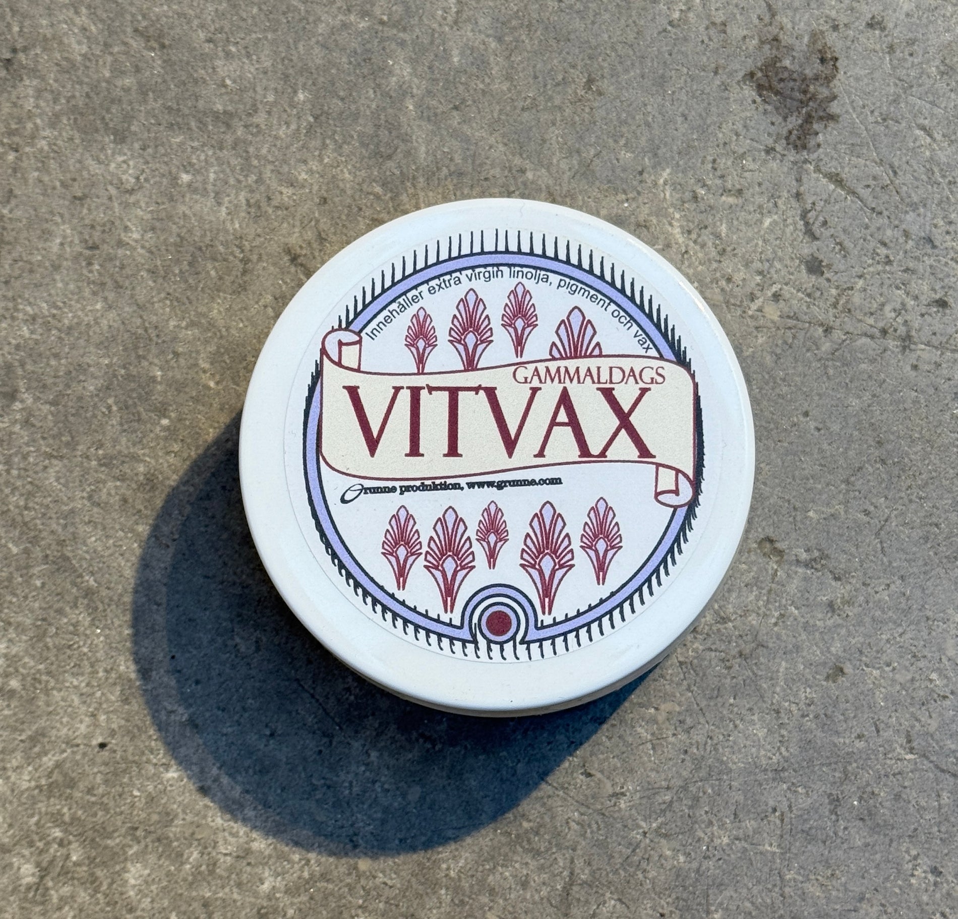 Gammaldags Vitvax, 75 ml