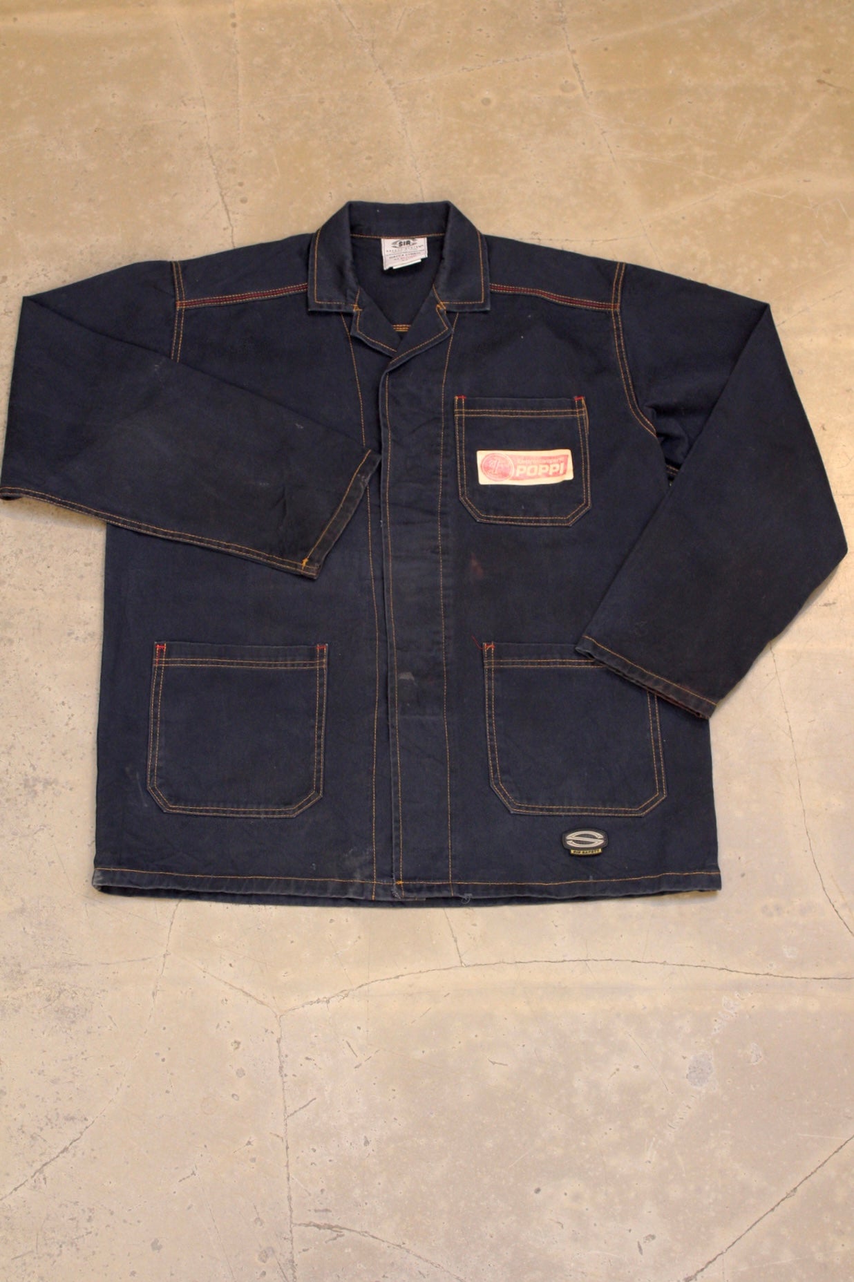 Vintage French Worker Jacket