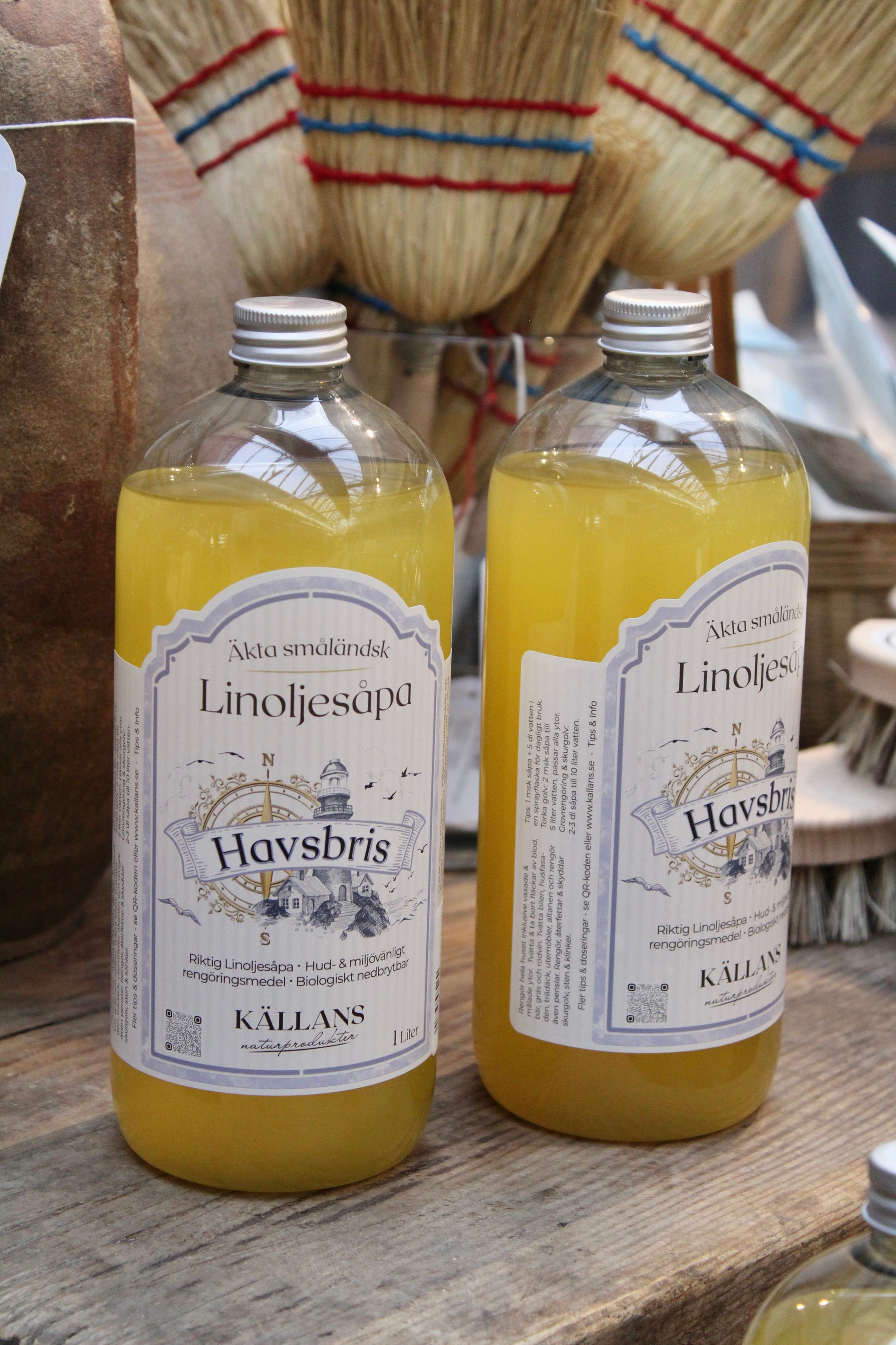 Linoljesåpa Havsbris (1l)