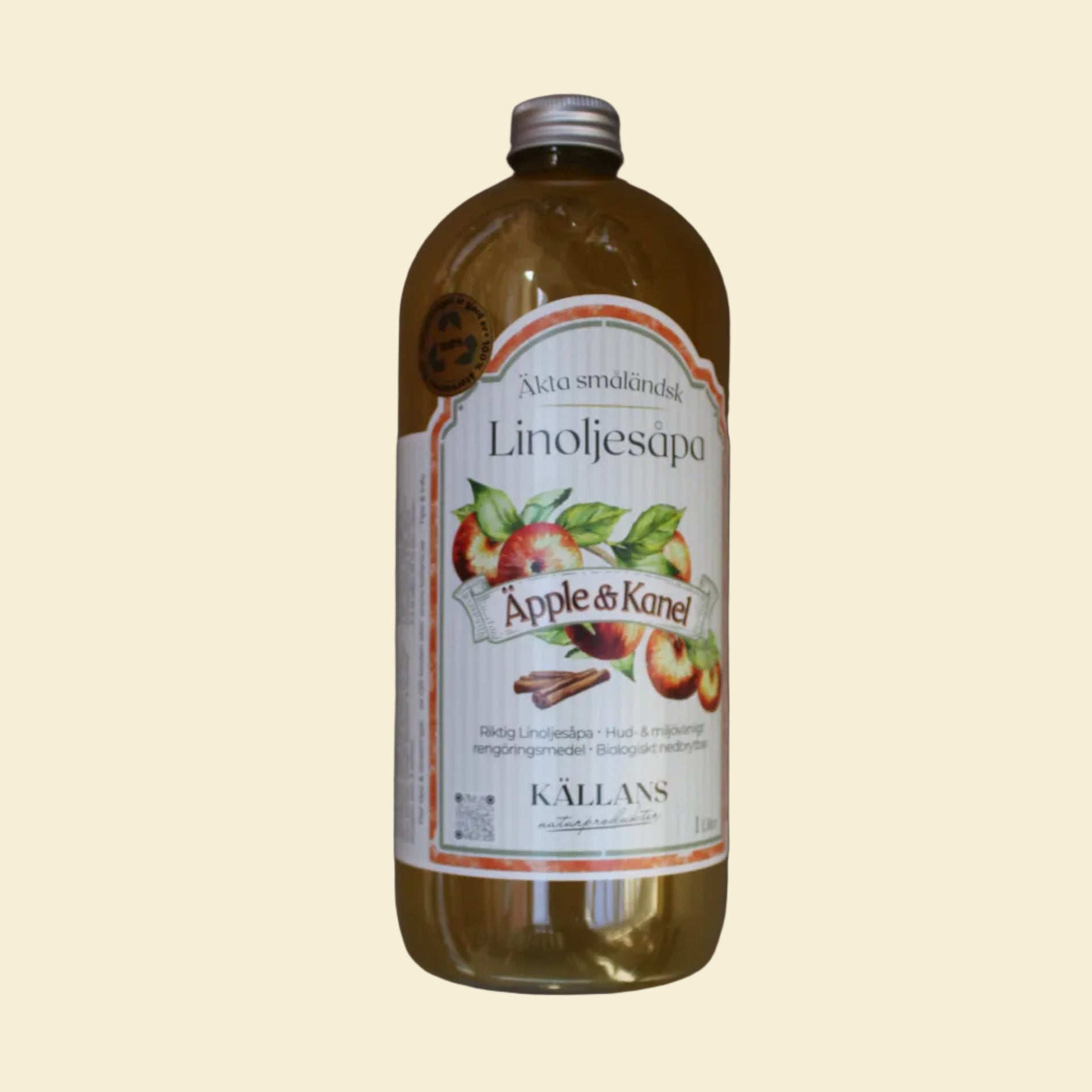 Linoljesåpa Äpple & Kanel