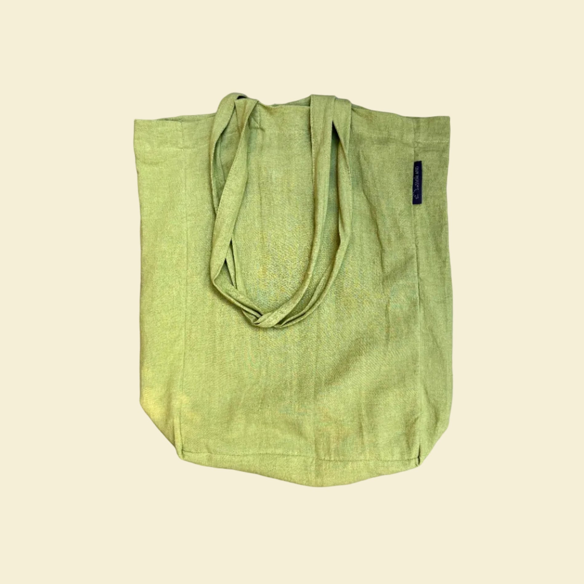 Totebag Gemini - Floral green