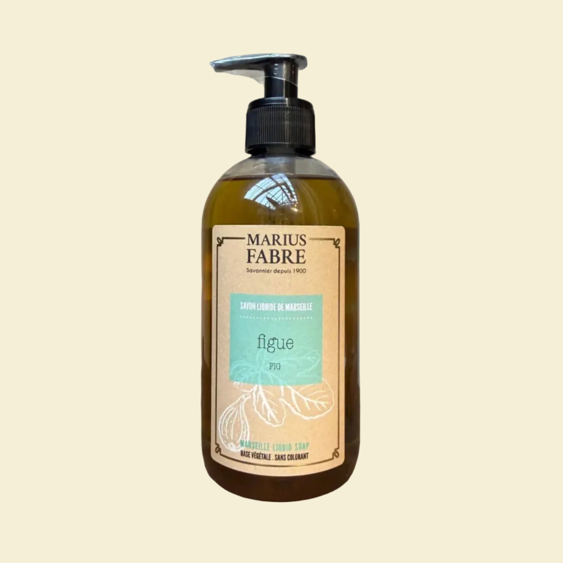 Marseille liquid soap- 400ml fig