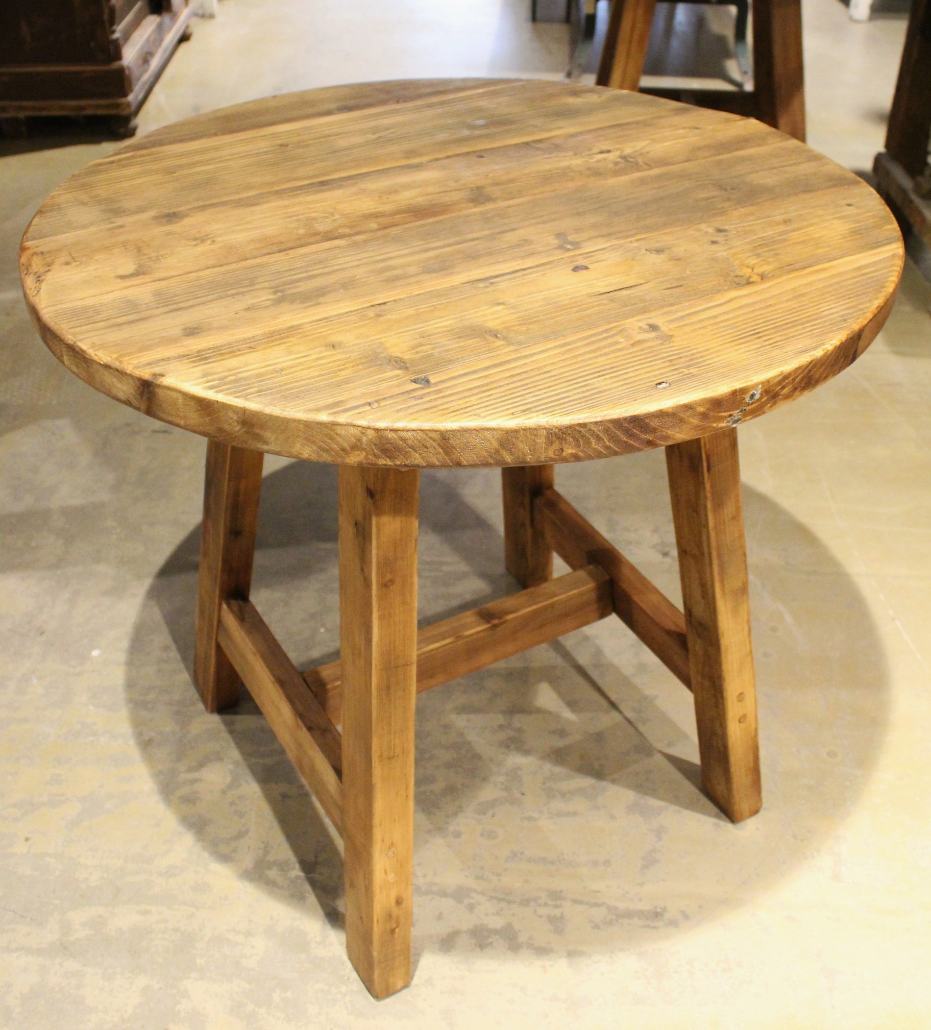 Runt vintage bord nr. 1498