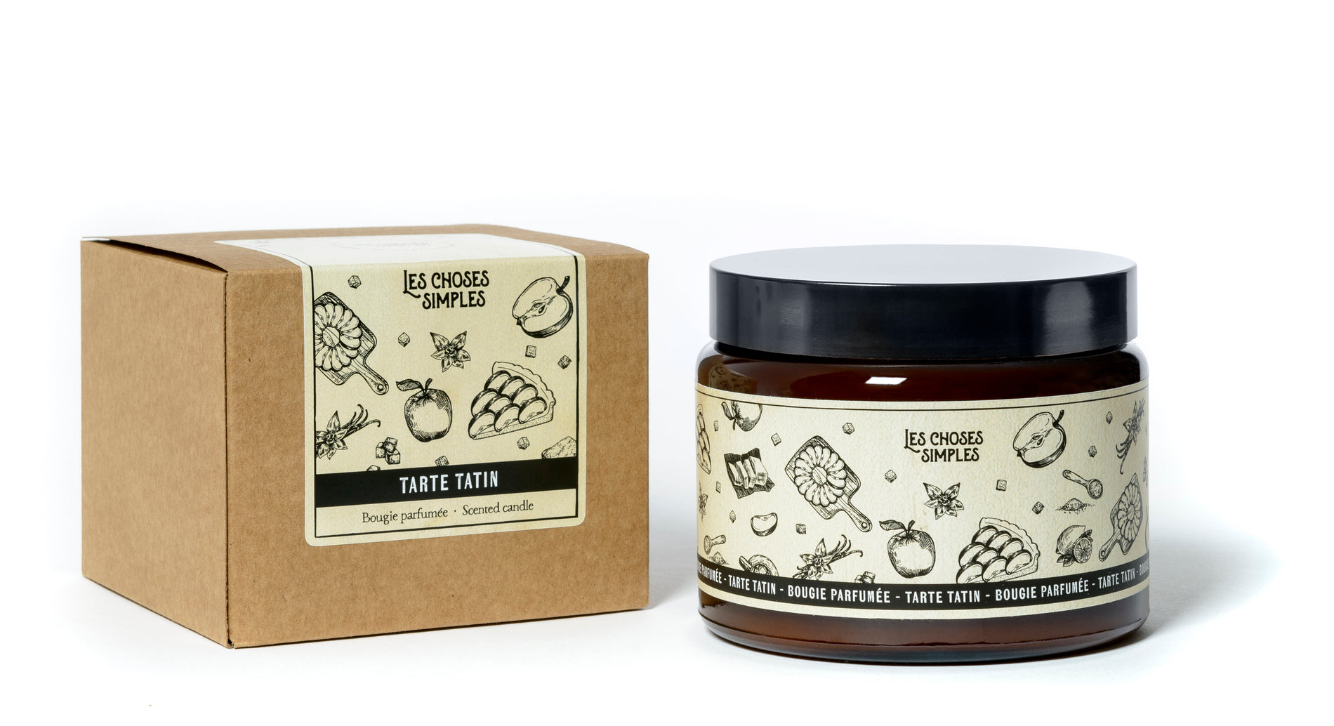 3-wick Candle- Tarte Tatin (Apple Tart)