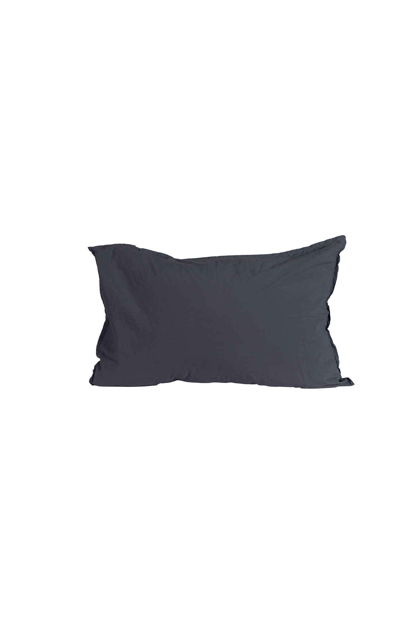Kuddfodral Crinkle Midnight med skrynklig struktur, produktbild