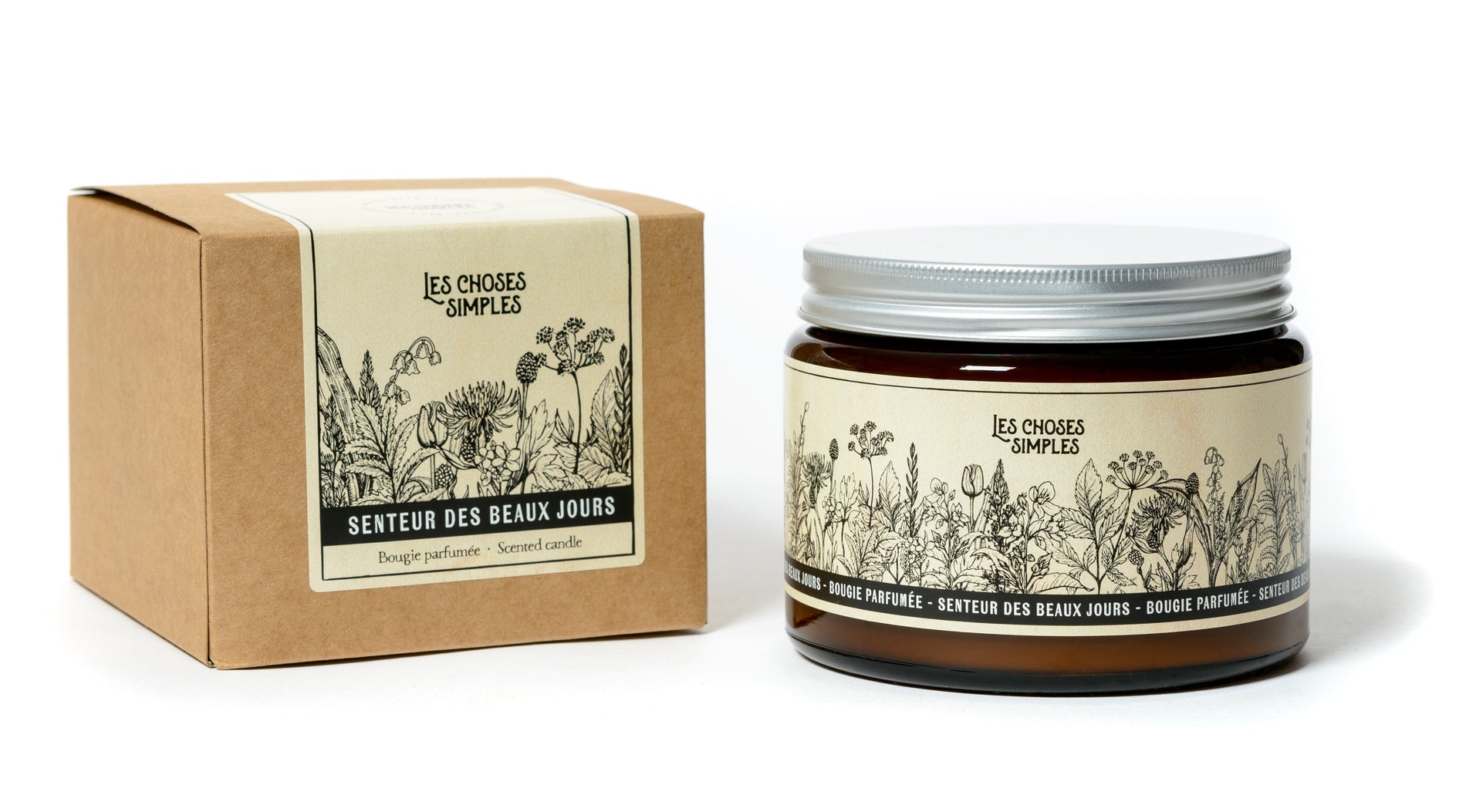 3-wick Candle- Senteur des Beaux Jours