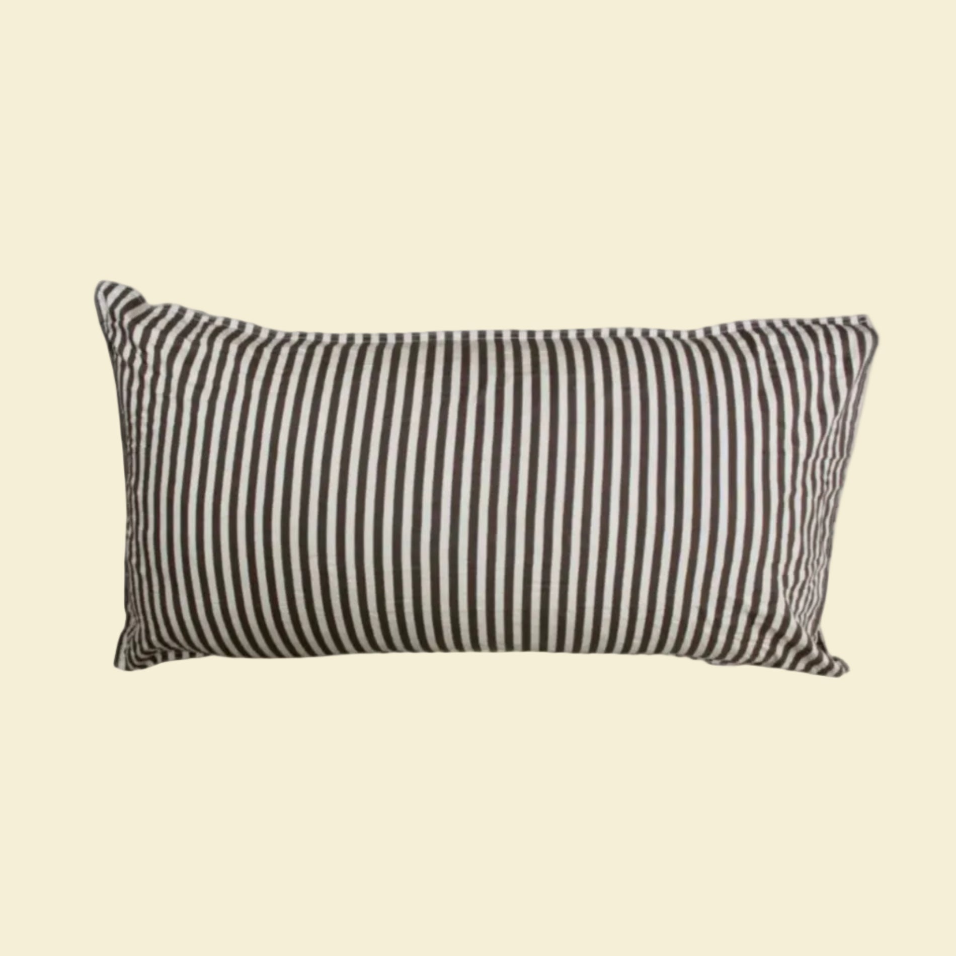 Tivolistripe Kuddfodral 50x90cm - Espresso