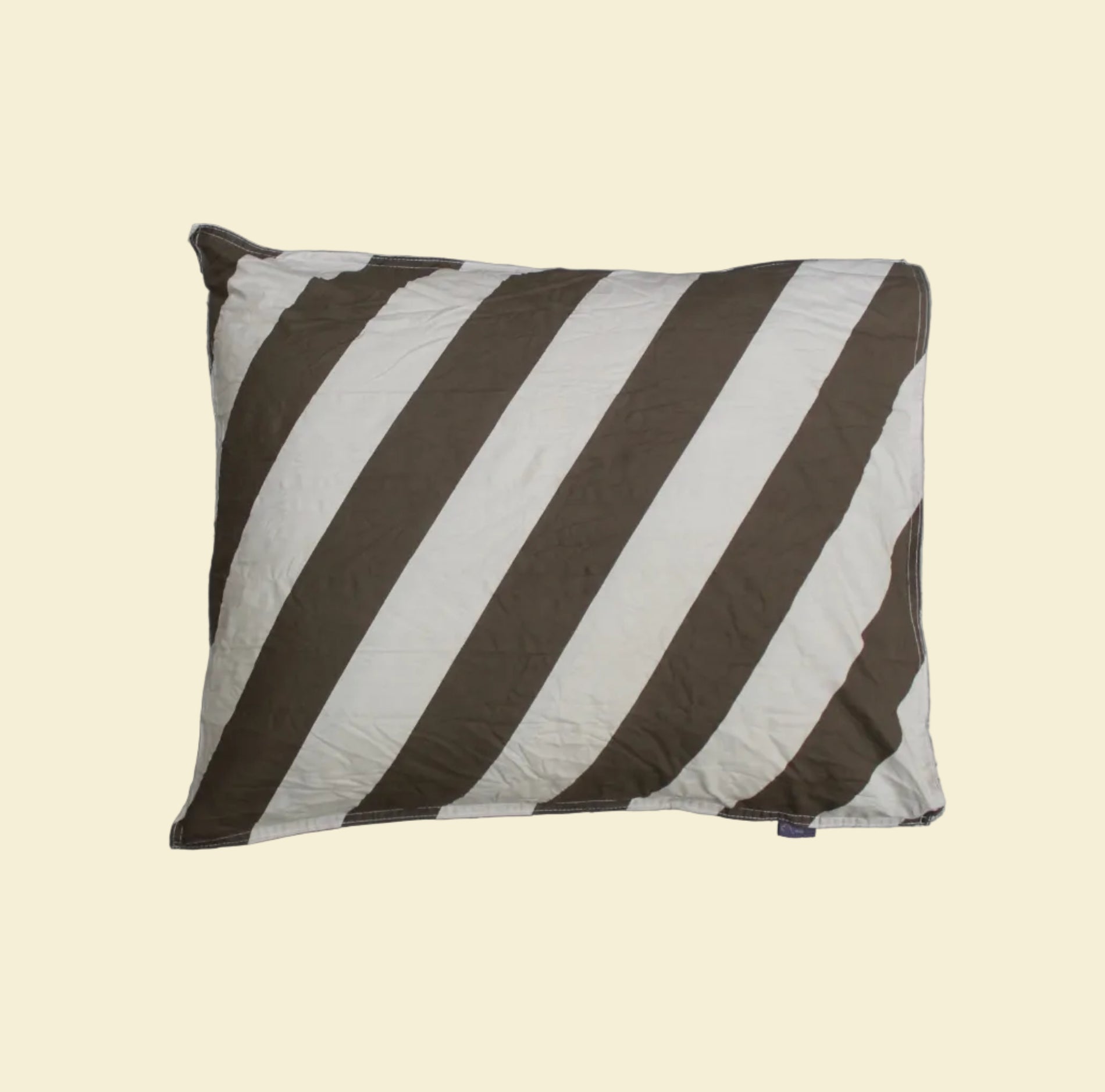 Tivolistripe örngott 50x60cm - Espresso